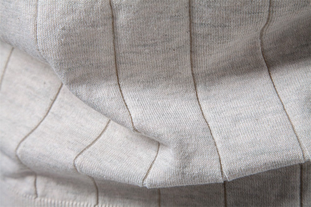 Textured Cotton Knit T-Shirt
