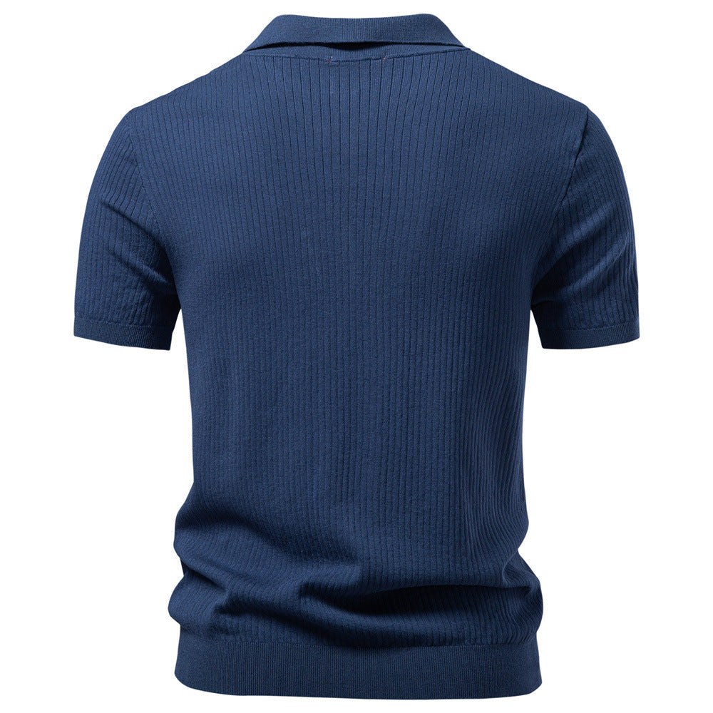 Men’s Breathable Knit Shirt