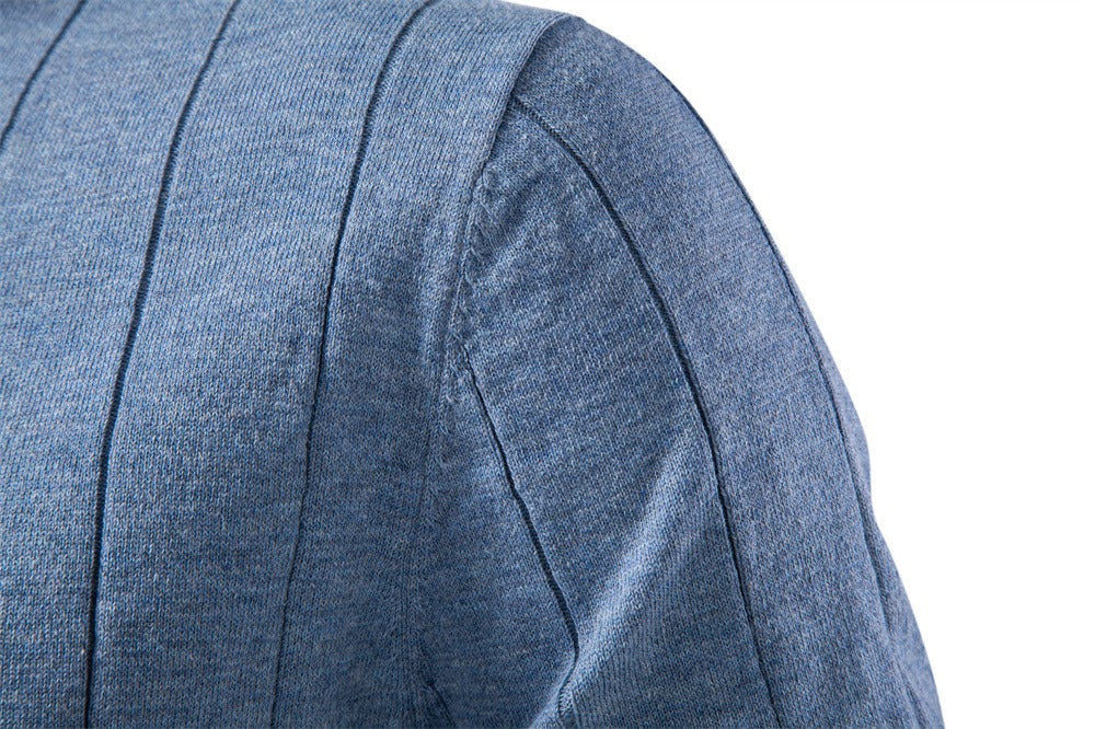 Textured Cotton Knit T-Shirt
