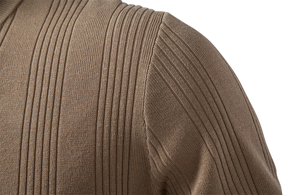 Breathable Knit Polo Shirt