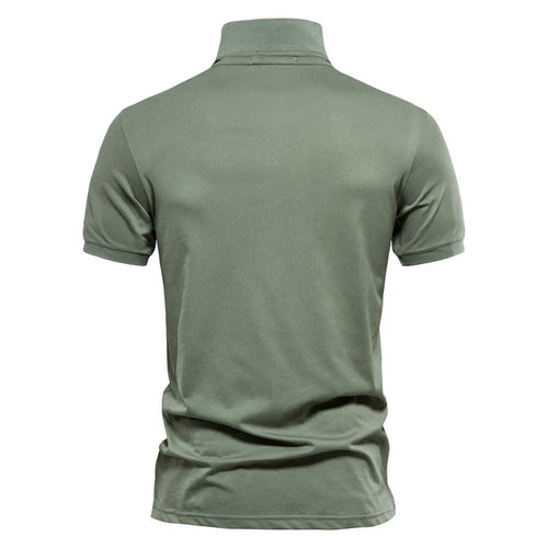 Classic Cotton Embroidered Polo Shirt
