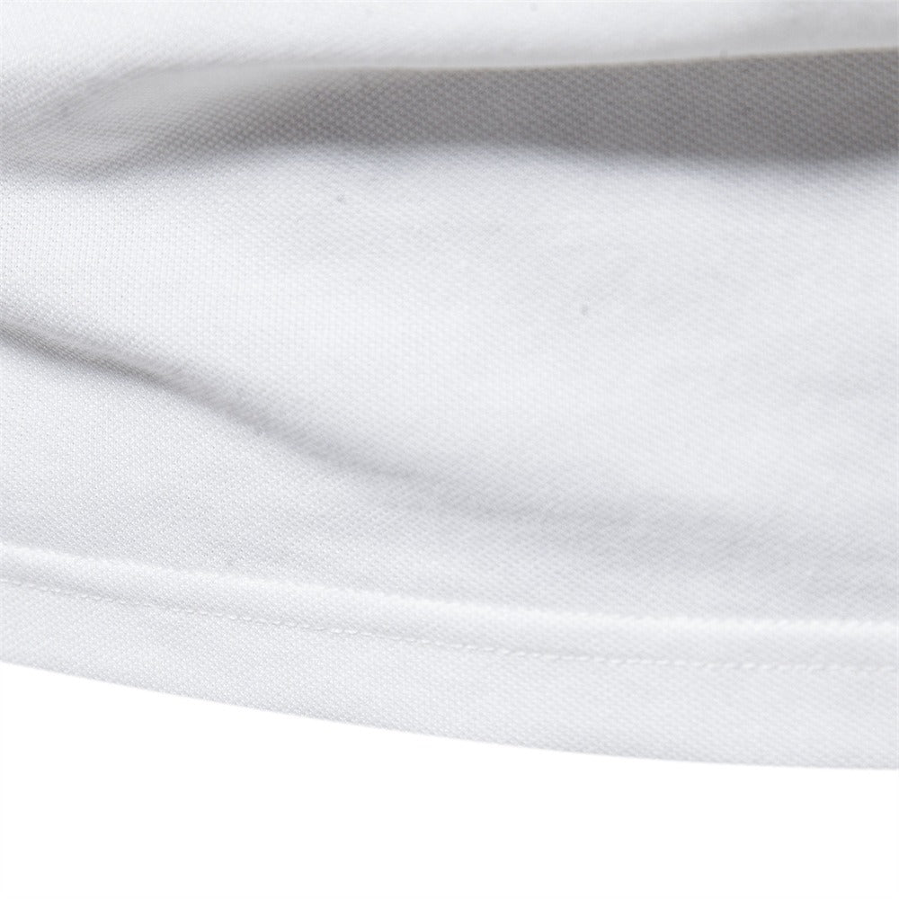 Men’s Deer Embroidered Polo Shirt