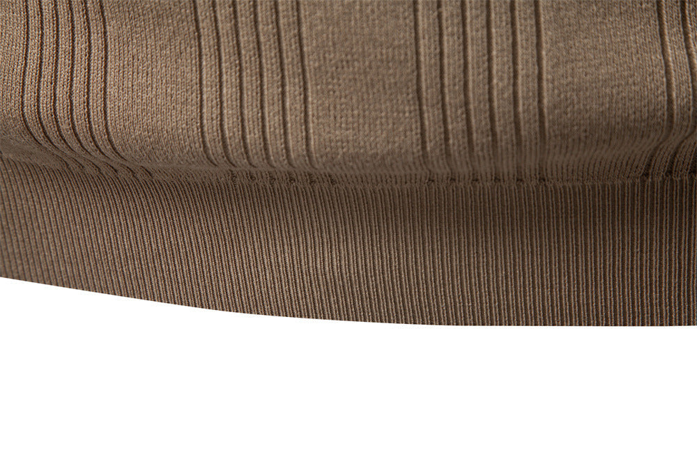Breathable Knit Polo Shirt