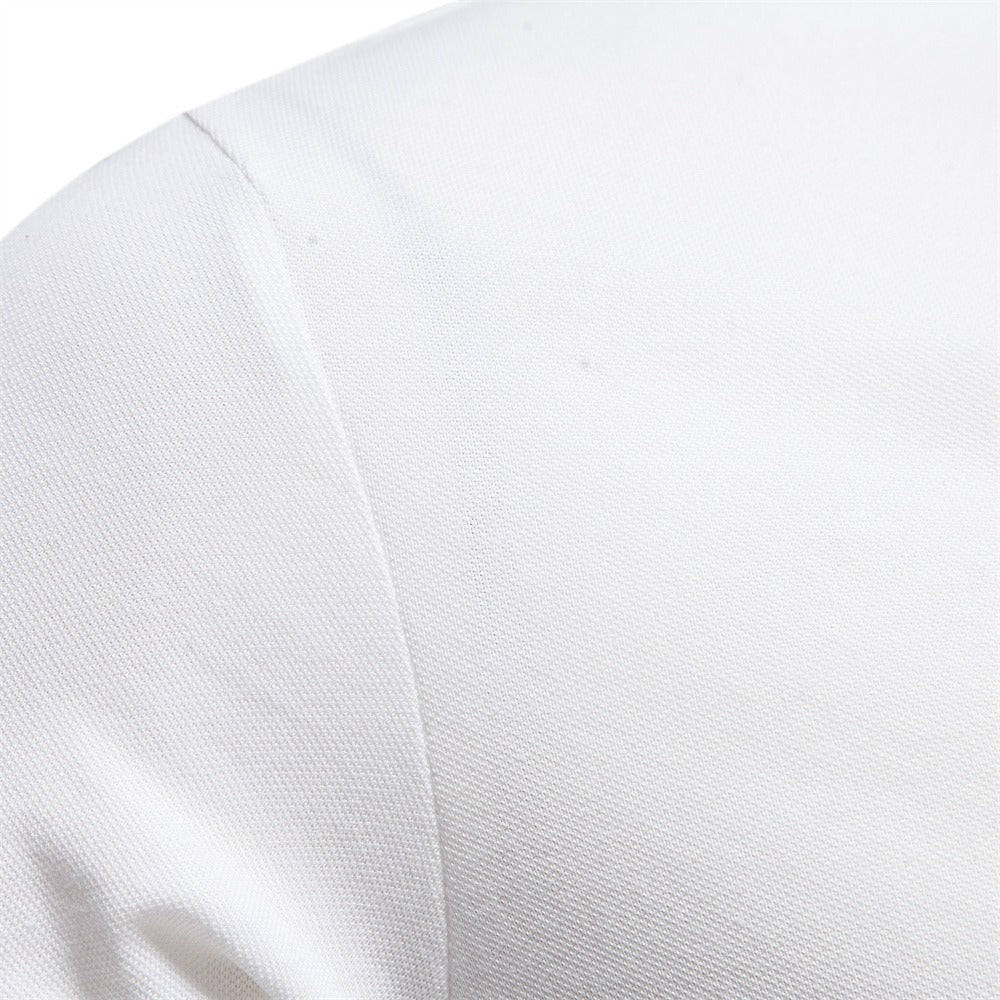 Men’s Deer Embroidered Polo Shirt