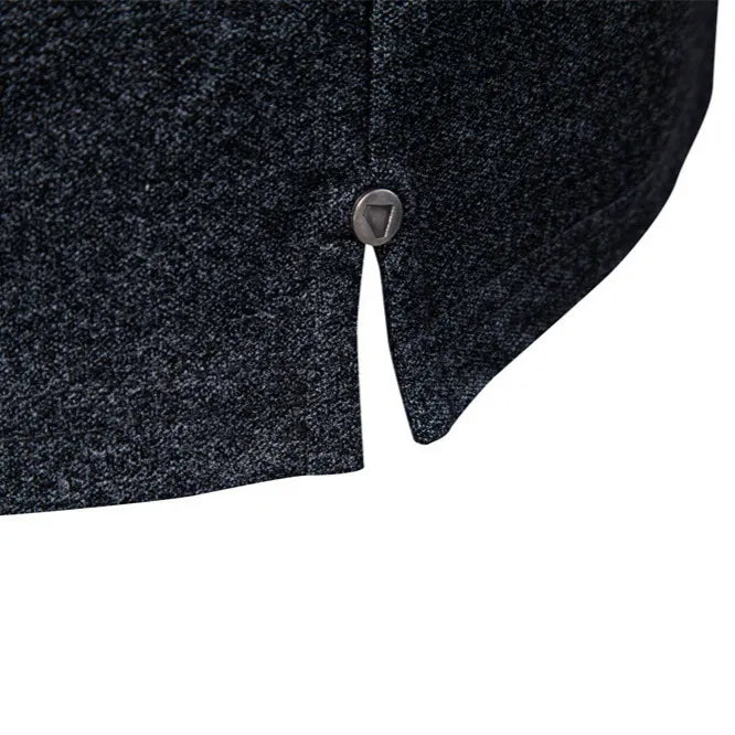 Men’s Zip Collar Polo Shirt
