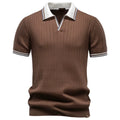Men’s Heritage Contrast Collar Knit Polo Shirt