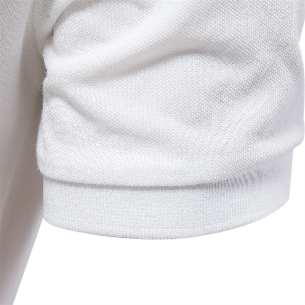 Men’s Deer Embroidered Polo Shirt