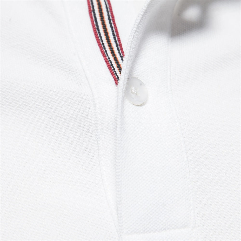 Men’s Deer Embroidered Polo Shirt