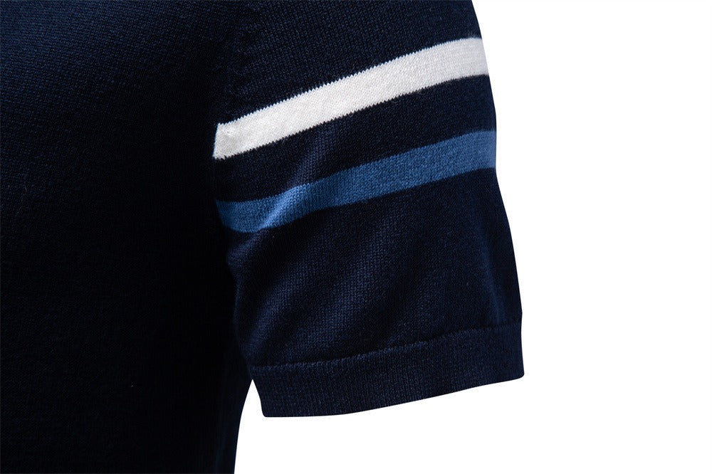 Men’s Cotton Crew Neck Knit T-Shirt