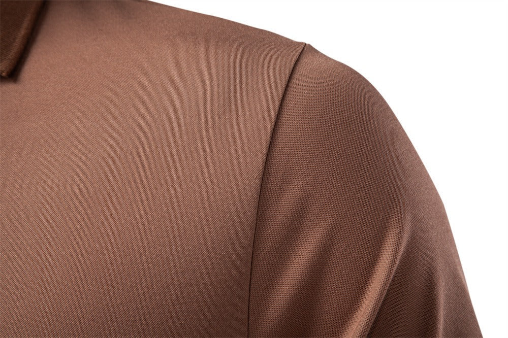 Men’s Premium Draped Polo Shirt
