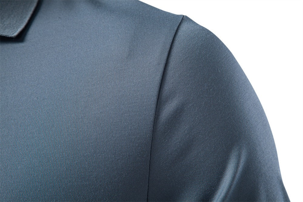Men’s Premium Draped Polo Shirt