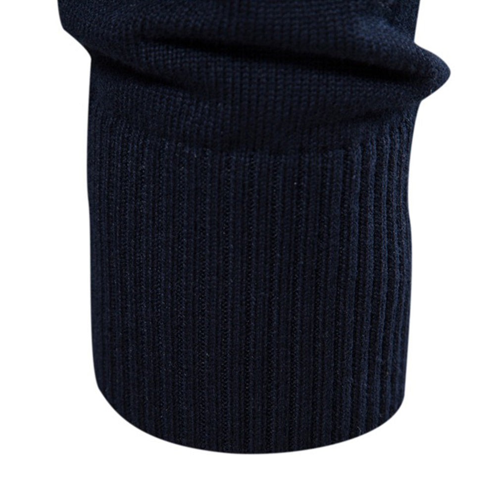 Men's Colorblock Quarter-Zip Pullover