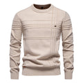 Men's Classic Textured Knit Pullover