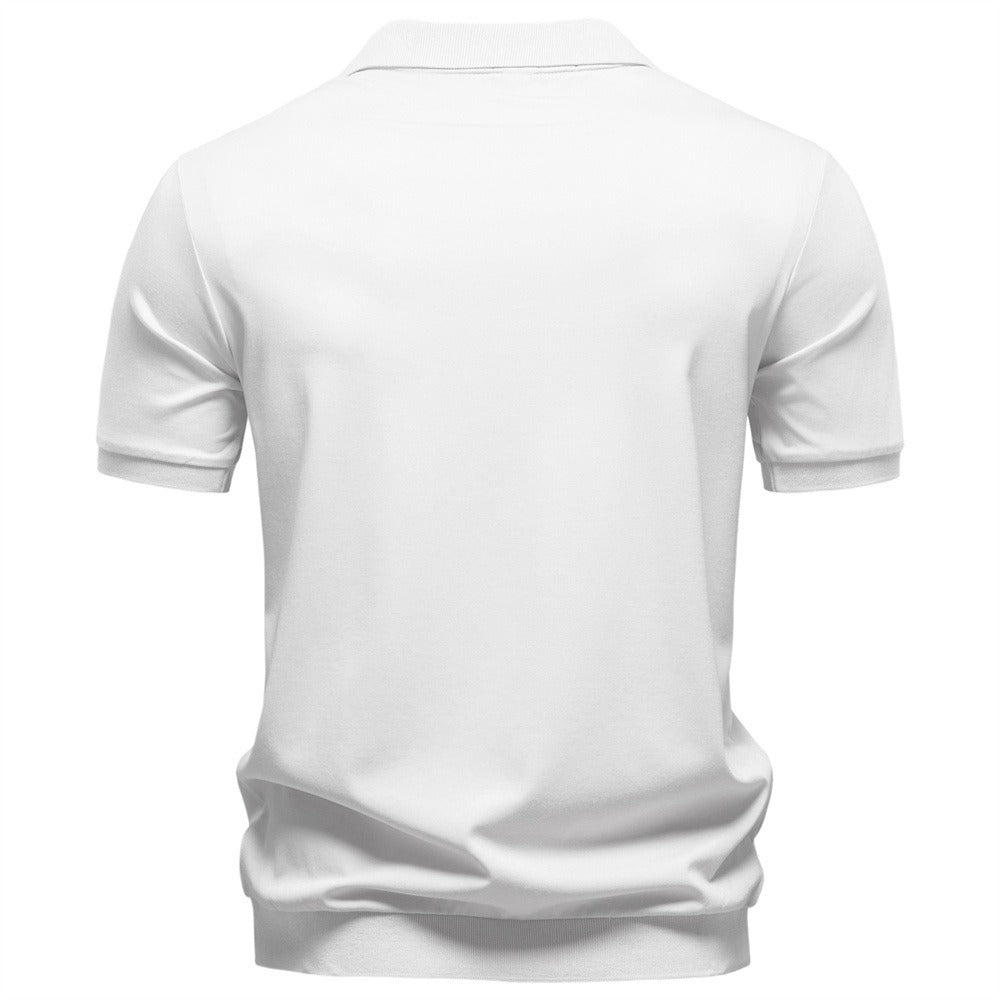 Men’s Premium Draped Polo Shirt