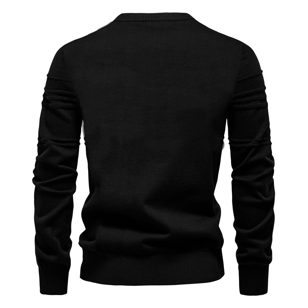 Men's Classic Textured Knit Pullover