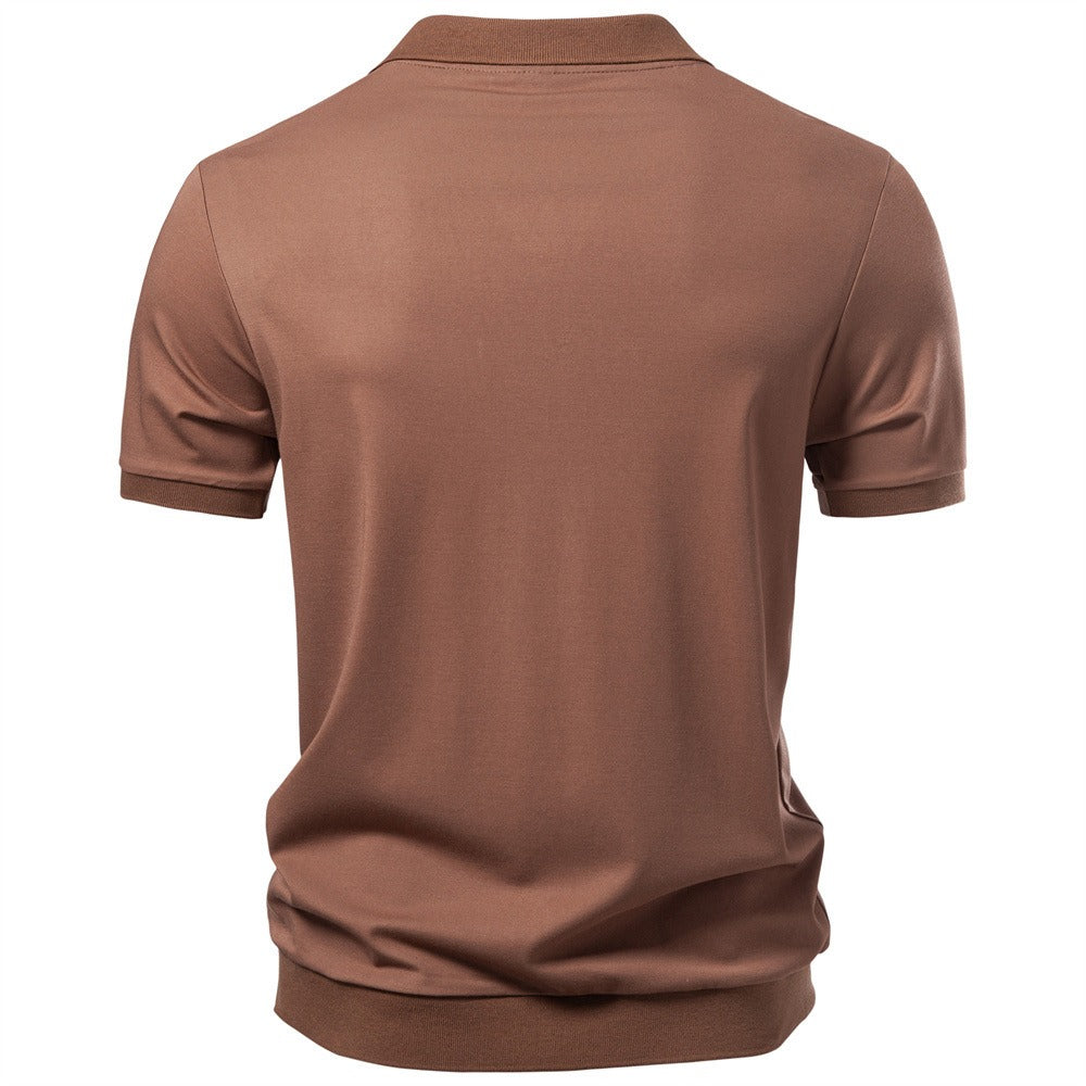 Men’s Premium Draped Polo Shirt