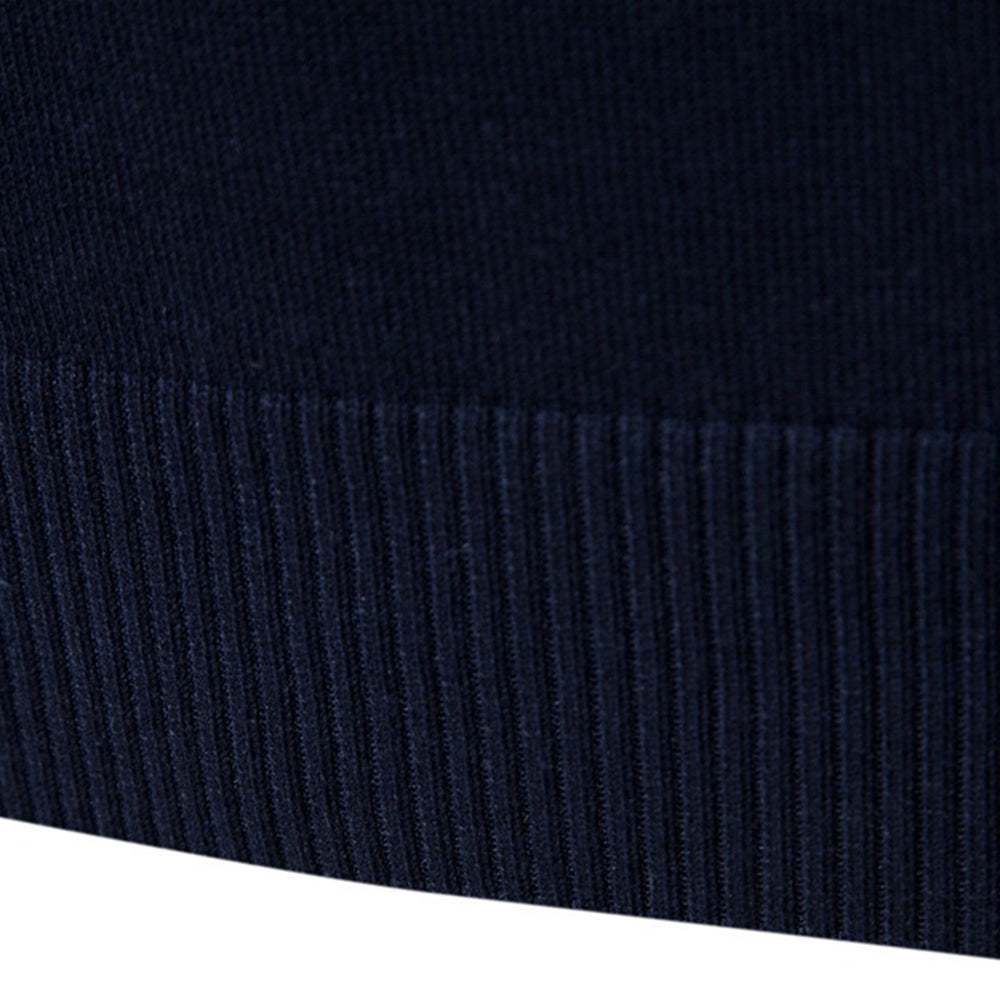 Men's Colorblock Quarter-Zip Pullover