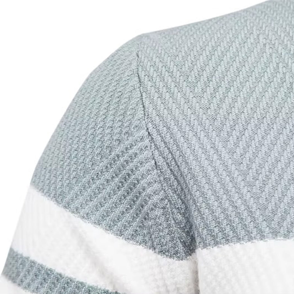 Men's Classic Striped Crewneck Sweater