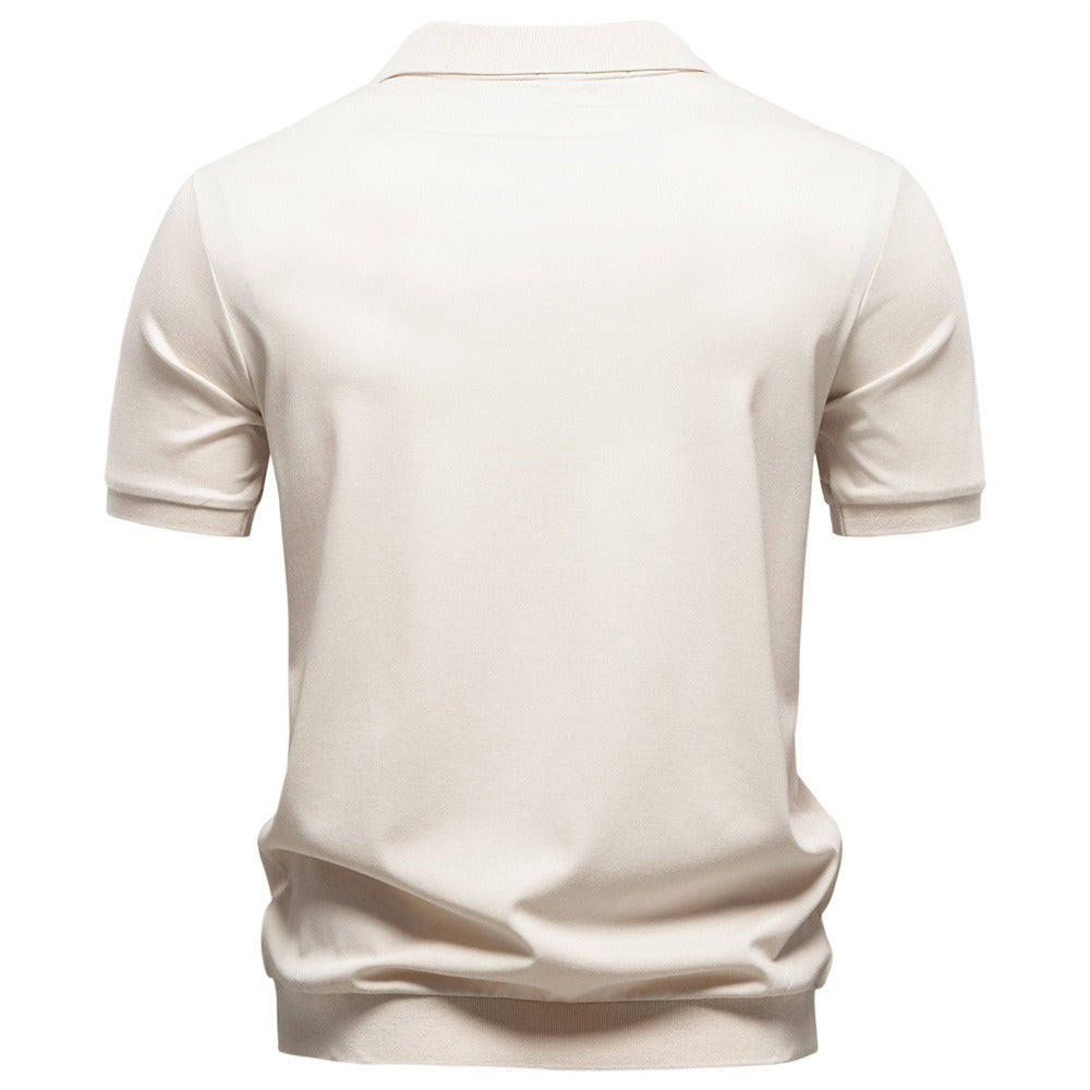 Men’s Premium Draped Polo Shirt