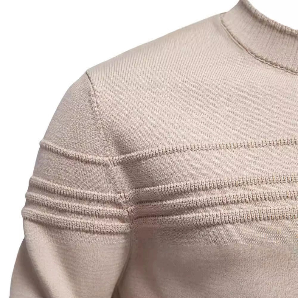 Men's Classic Textured Knit Pullover