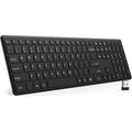 Ultra-Thin Full-Size 2.4G Wireless Keyboard